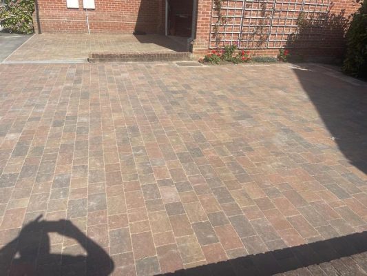 block paved tegula driveway colchester 07