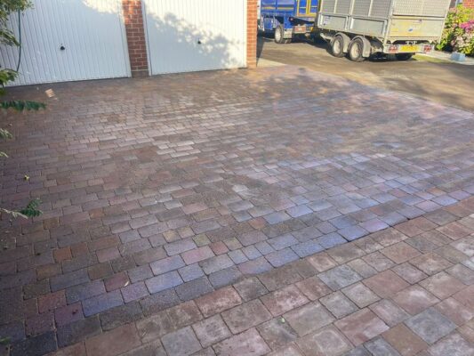 block paved tegula driveway colchester 10