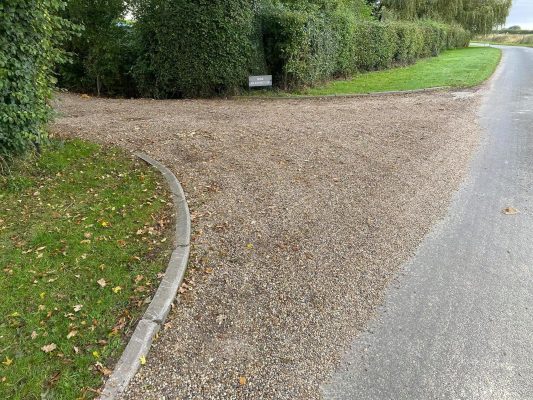 brentwood driveway apron block paved 1