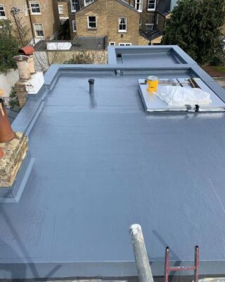 fiber glass flat roof 2