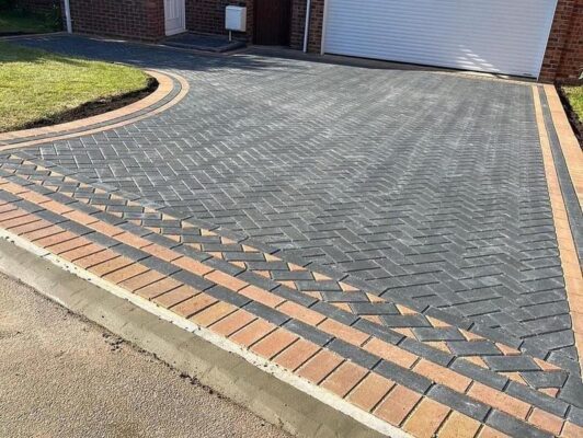 maldon essex block paving driveway 03